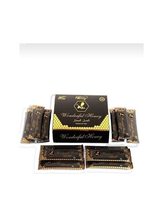 Wonderful Honey Ballı Bitkisel Karışımlı Macun 12 X 15 Gr (SERTLEŞTİRİCİ),(GECİKTİRİCİ)